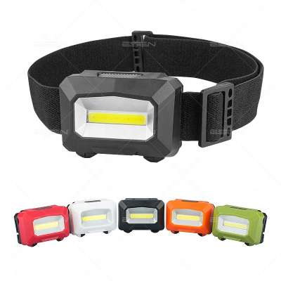 Rechargeable Head Light 3W COB LED Headlamp with Flashing